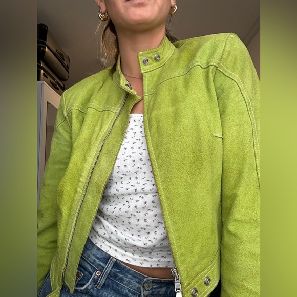 F Marcetti Casual Suede Green main image 1